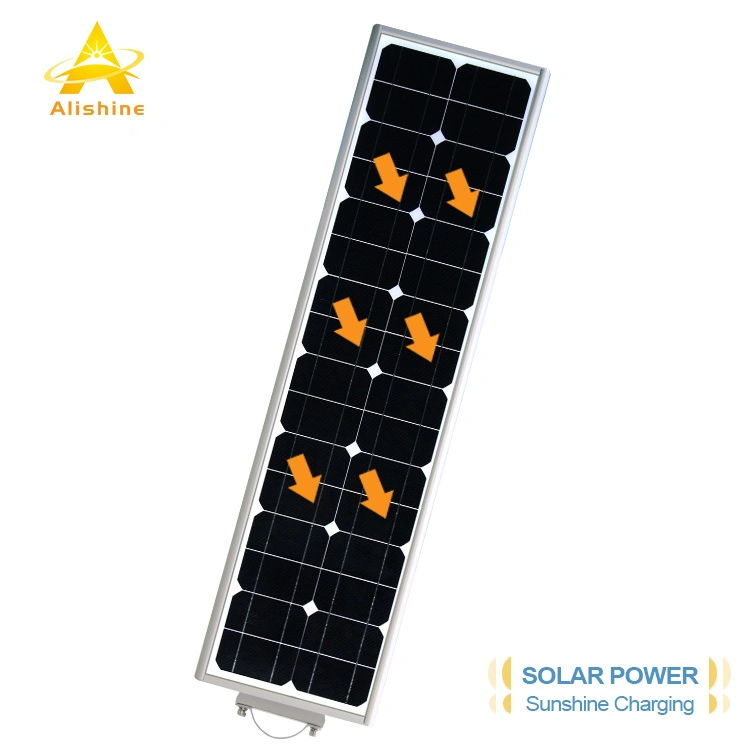 130*65 Degree Lighting Angle 30W LED Solar Home Lighting System