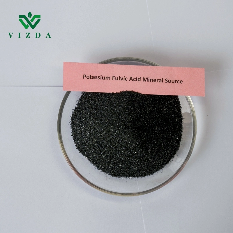 Source minérale acide fulvique de potassium poudre agricole 25kg haute qualité 52% Acide humique