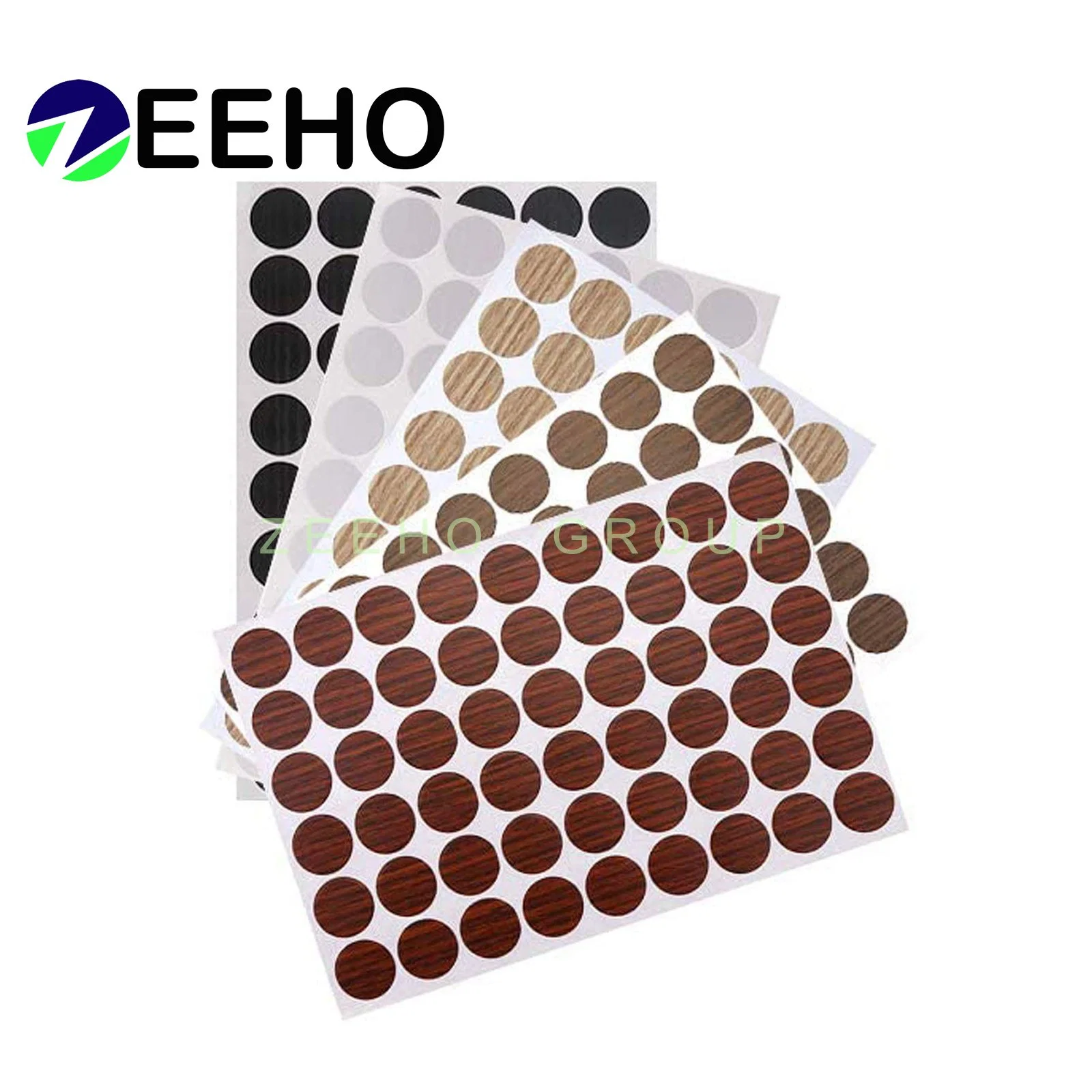 Decoration Material Screw Cap Hole Covers D18mm Plastic Fastcaps Baltic Birch PVC Screw Cover Cap for MDF Particle Plywood Board