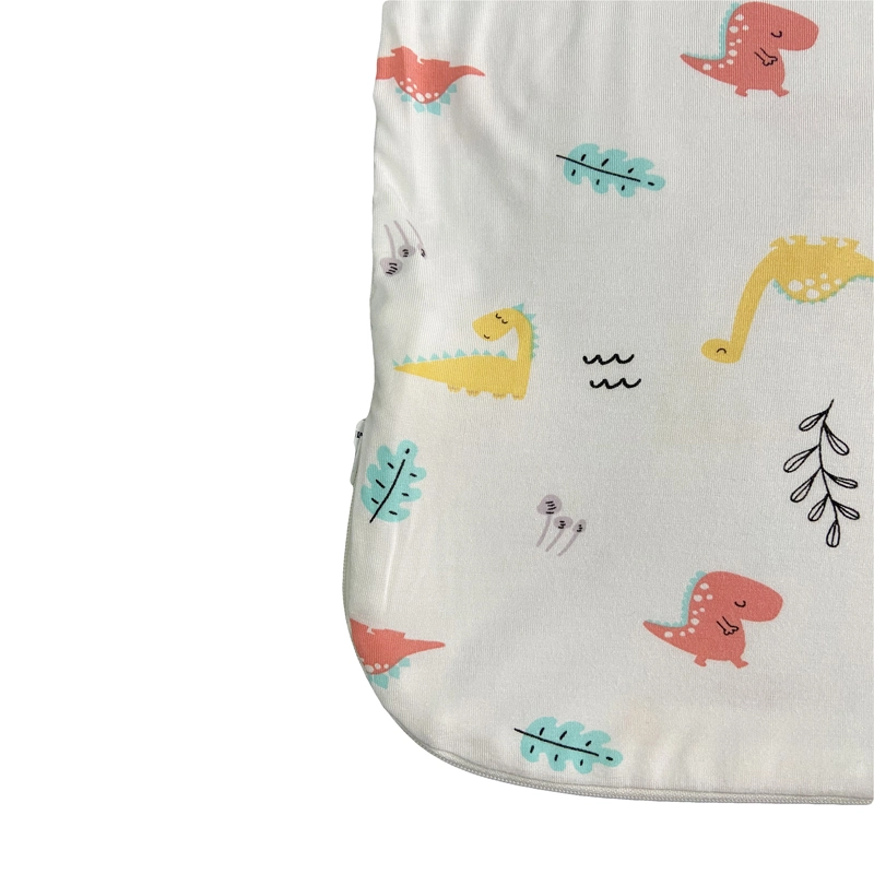 Super Soft Bamboo Full Printing Newborn Infant Long Sleeve Zipper Sleeper for Baby Girl Sleepsack