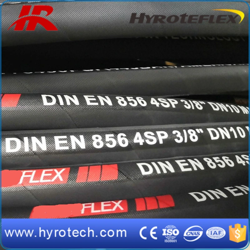 Best High Pressure Rubber Hydraulic Hose 4sp