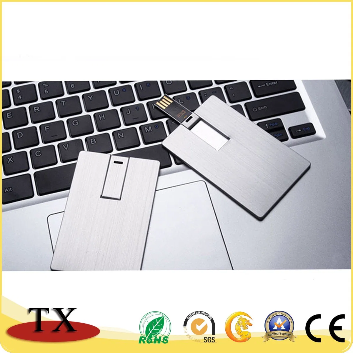 Aluminum Metal Card Creative Business USB