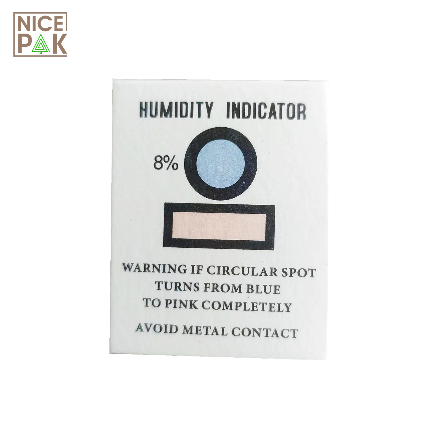 30%-50%-70% Humidity and Oxygen Integrated Indicator Card for Military Products Packing