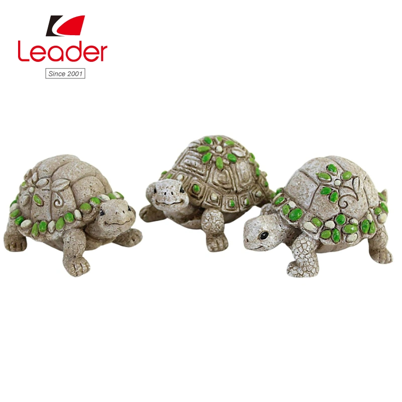 Home & Garden Garden Turtle Figurines Polyresin Pebbles Shell Reptile