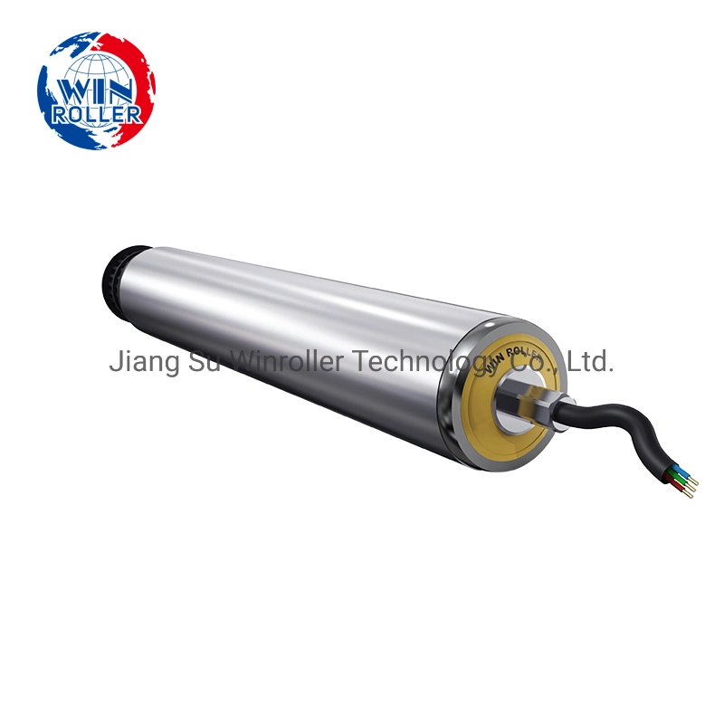 DC24V/48V Conveyor Roller Motorized Roller PVC Rubber PU Coating