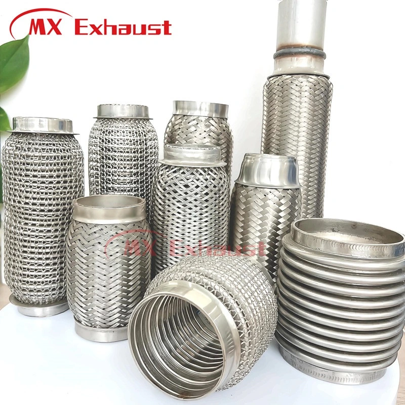 High Performance Stainless Steel Exhaust Bellows Flexible Pipe Factory in China