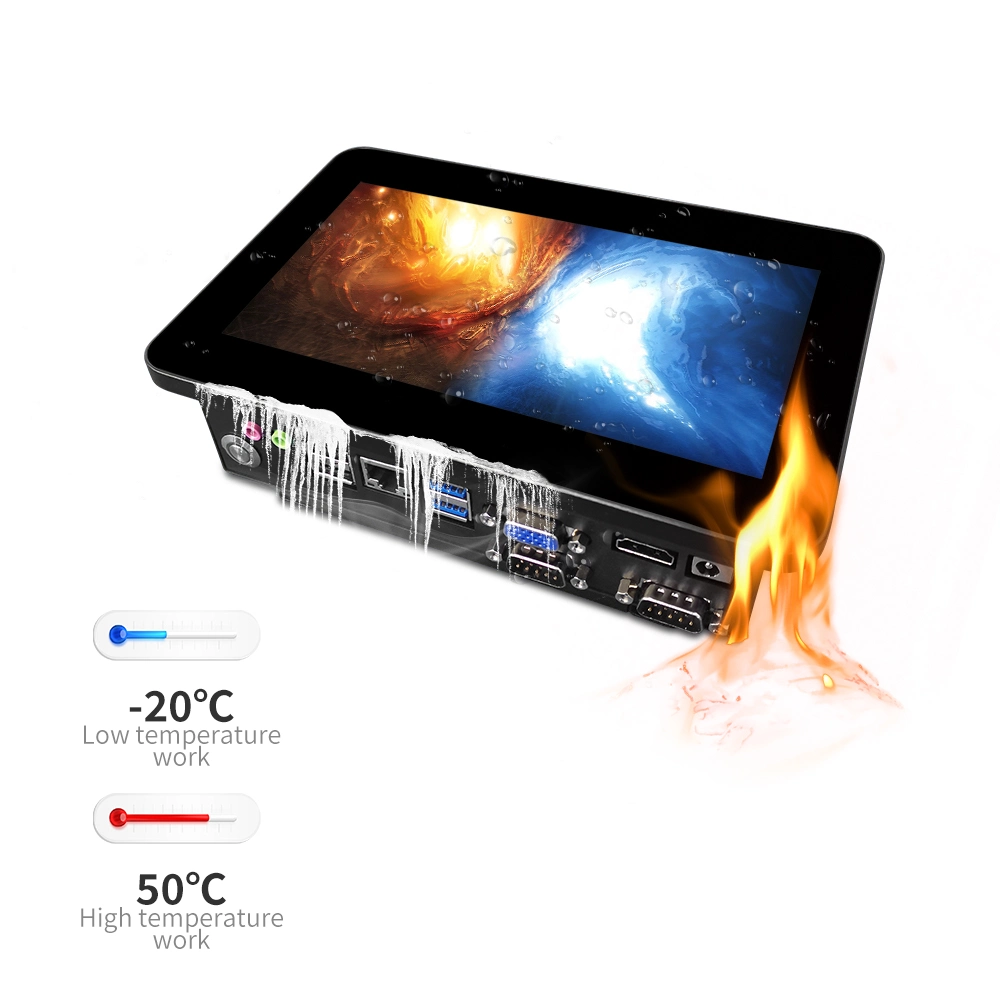 Water Proof Embedded Computer Industrial Panel PC 7inch Touch Screen All-in-One Industrial Computer