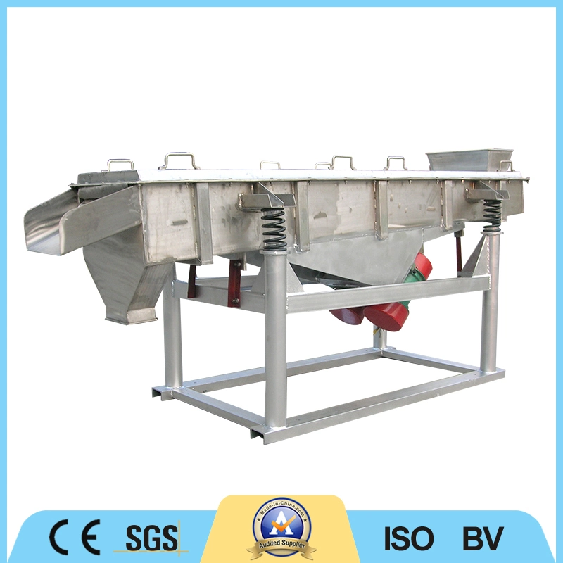 Single Layer Corn Grit Vibration Sieve Linear Construction Sifter