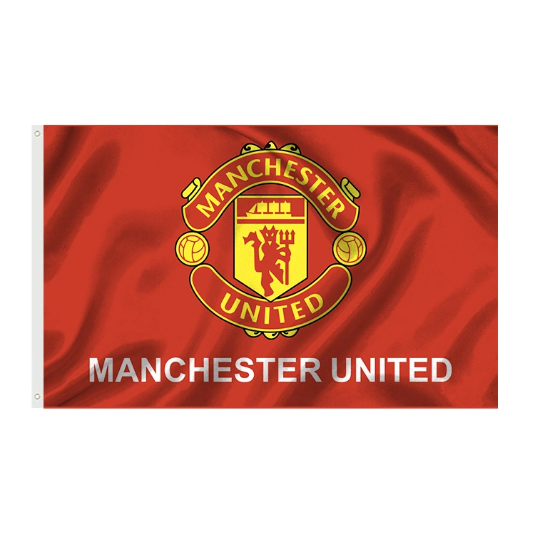 Large Flag 5X3FT (150cm X 90cm) Manchester FC AC Milan Football Soccer Flags