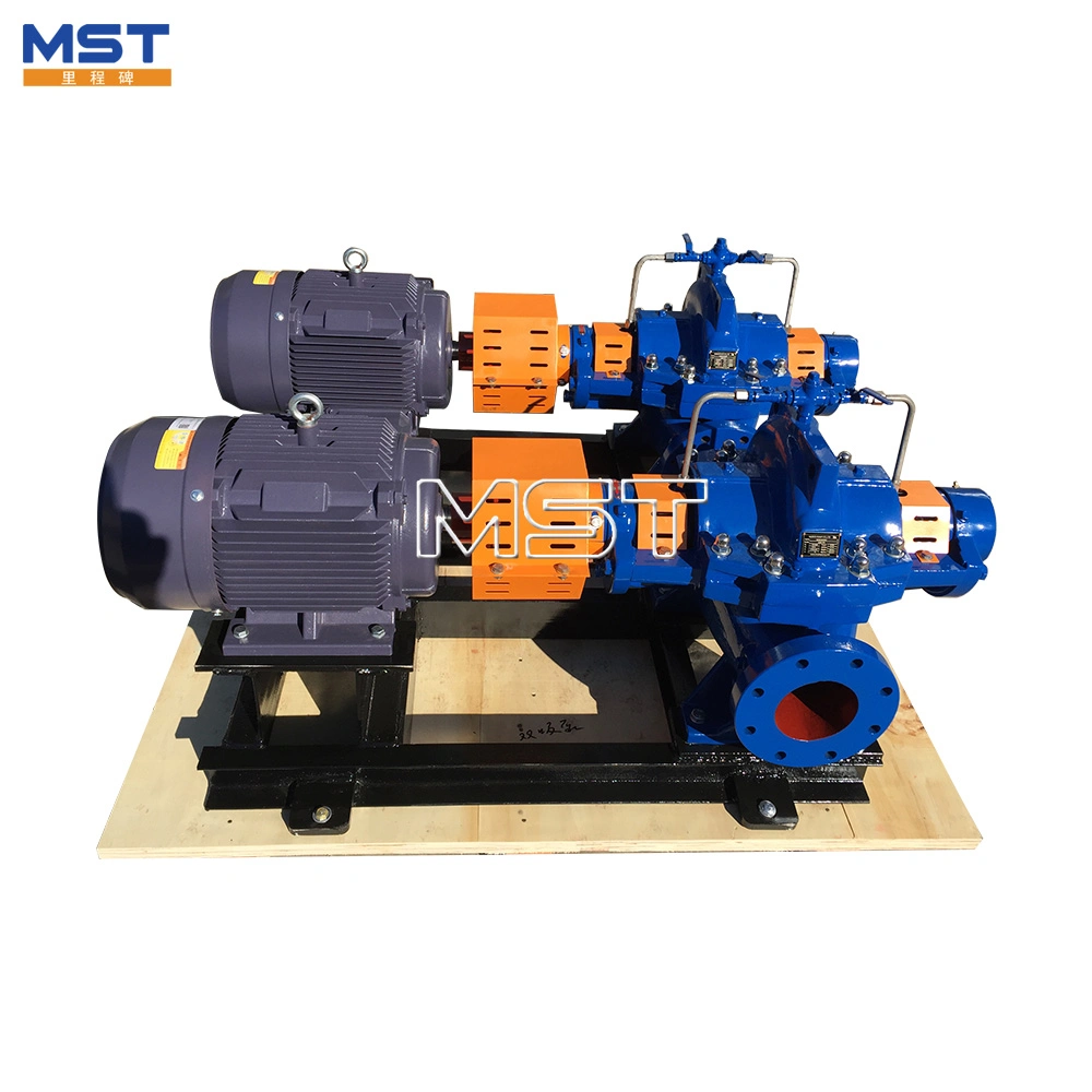 Horizontale Elektrische Einstufige Doppelsaug-Zentrifugalpumpe, Geteilte Gehäusepumpe, Entwässerungspumpe, Sprinklerpumpe, Dieselwasserpumpe