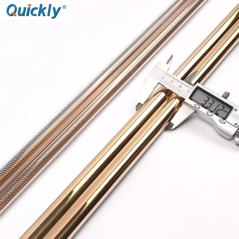 Infrared Conveyor Oven Heating Elements Quartz IR Drying Lamp Tube for Mirror Backing Paint Curing