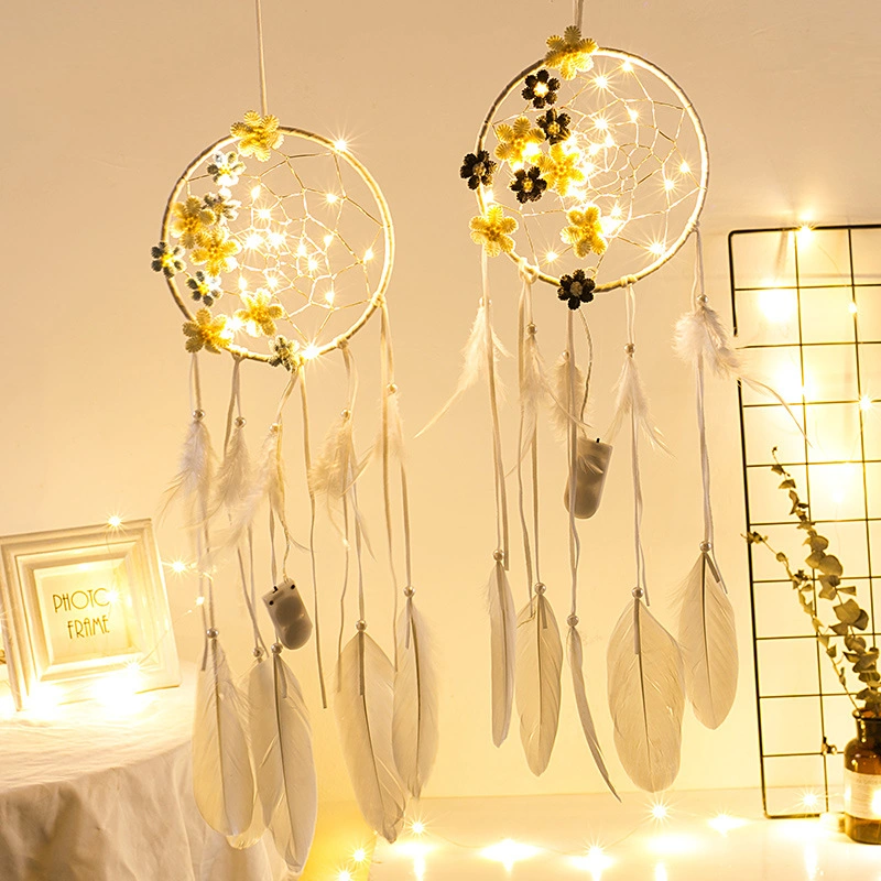 Dream Catcher with LED Home Decoration DIY Art & Crafts Set