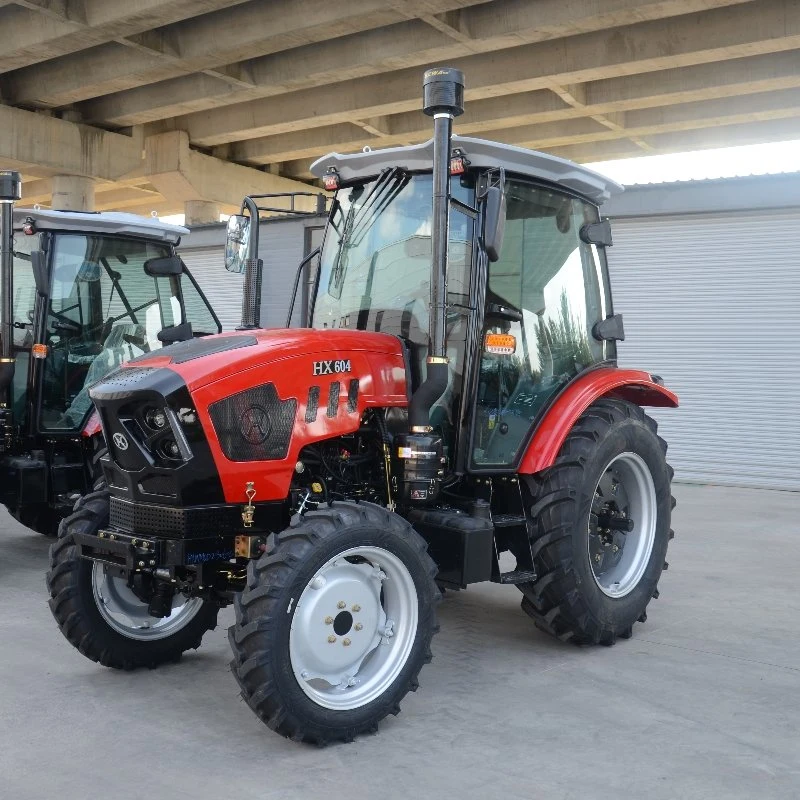 Maquinaria agrícola 75hp 4WD tractor agrícola para la venta