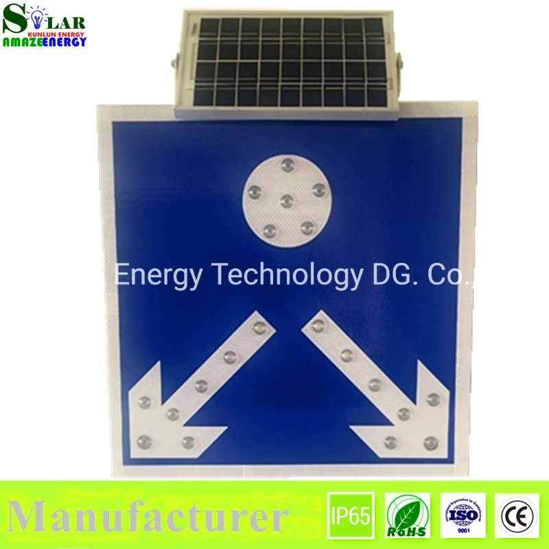 High quality/High cost performance of Energy Saving Solar Traffic Sign LED Light for School Section