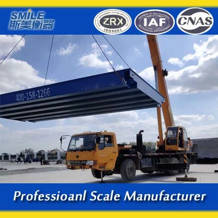 Big Size 3X24m 150ton Weighbridge Platform Floor Weighing Scales Truck Scale From Factory