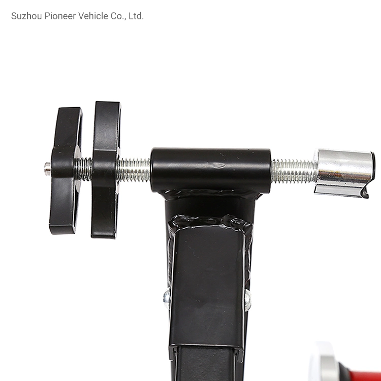 Rolo de treino de bicicleta magnético de alta qualidade preto com roda magnética