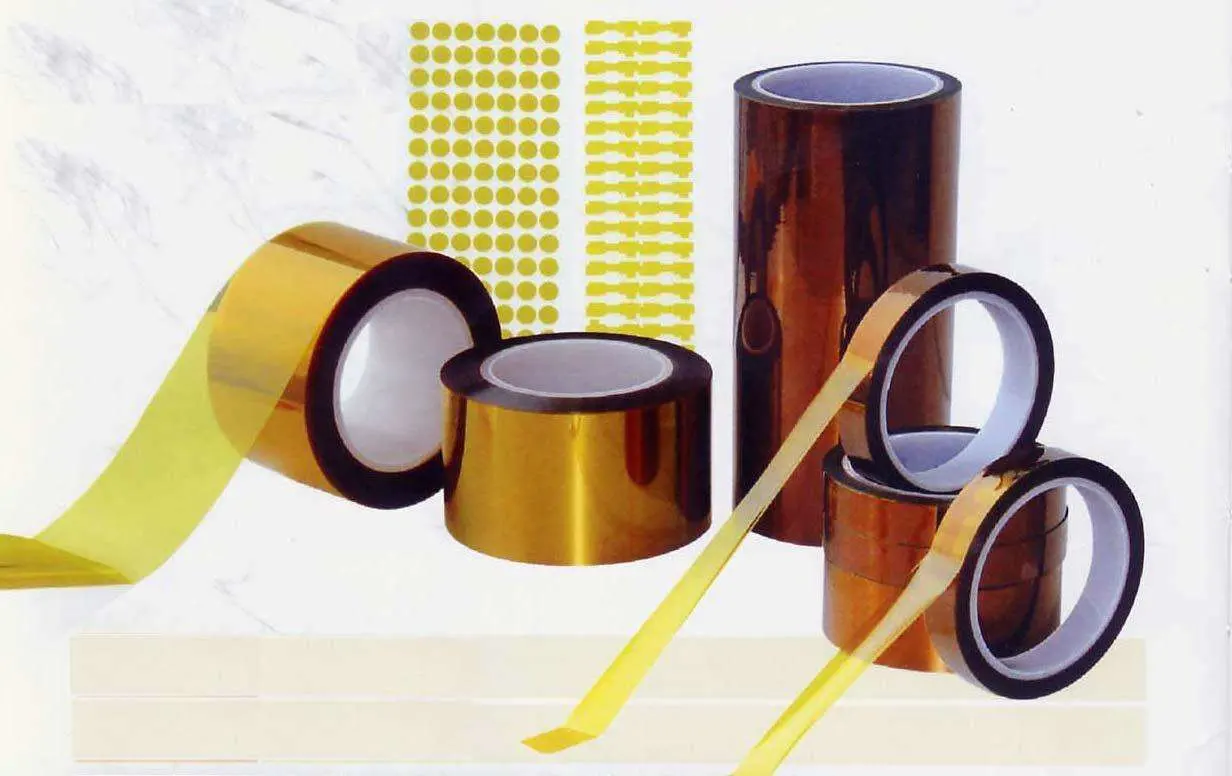 Precision Die Cutting High Temperature Heat Resistant Kaptonns Tape Polyimide Film Sheet