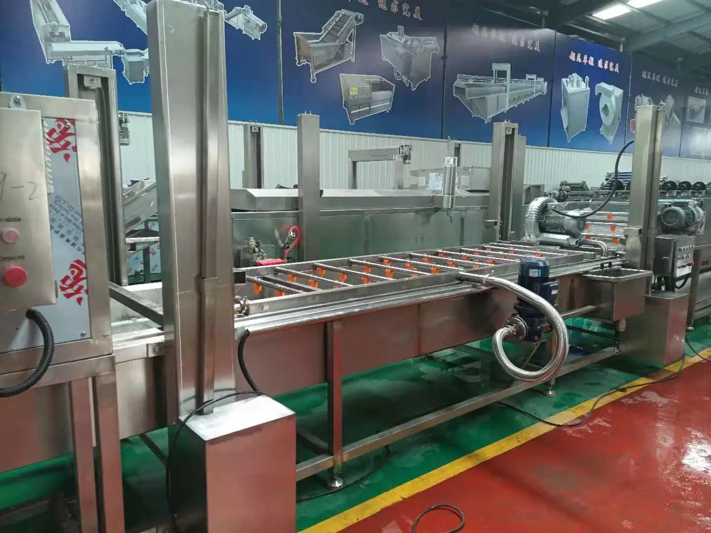 Fully-Automatic&#160; Natural Potato-Chips Production Line