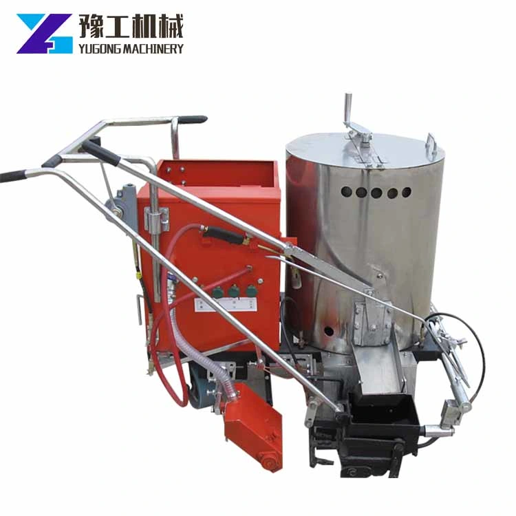 Big Driving Type Convex Hot Melt Traffic Signs Road Marking Machine