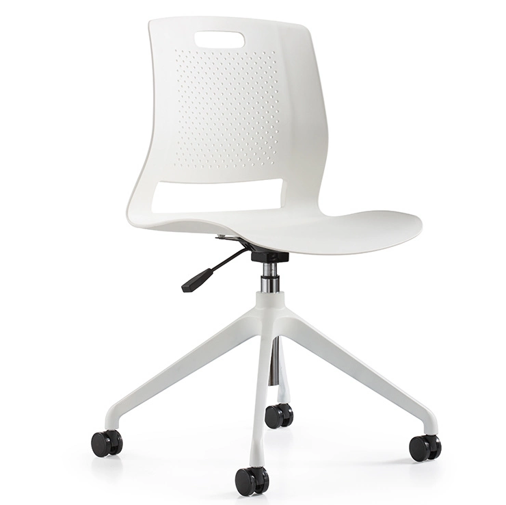 Cadeira de treino simples com estrutura metálica para cadeira de escritório para salas de reuniões