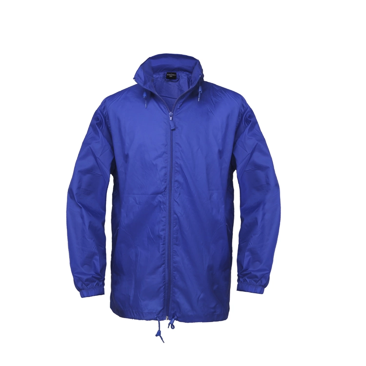 Men Windproof Waterproof Outdoor Hood Rain Jacket
