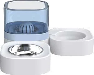Pet Drinking Water Feeder with Two Bowl