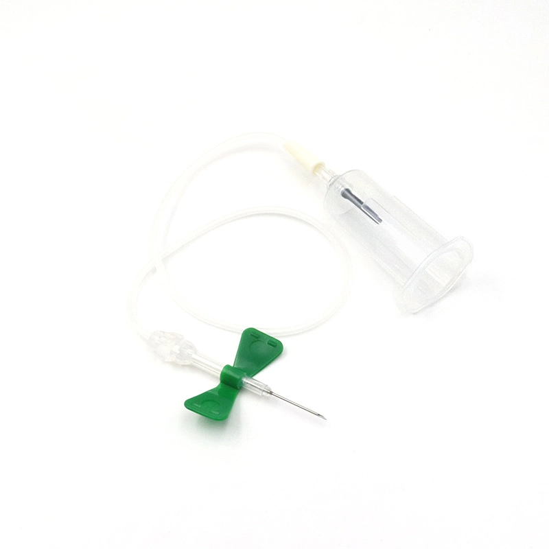 Medical Disposable Safety Blood Collection Set with Holder