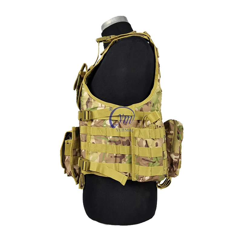 Double Safe 600d Polyester Molle System Bulletproof Army Military Tactical Vest