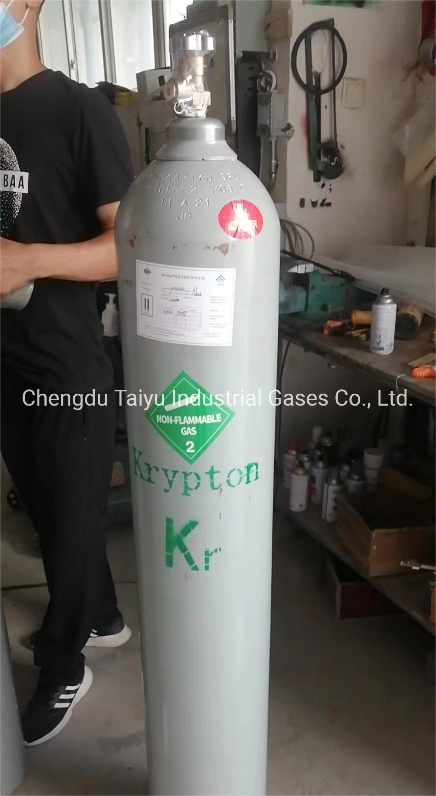 China Fabrik Bester Preis Seltene Gas Kr Edle Gas Krypton 5N Grad