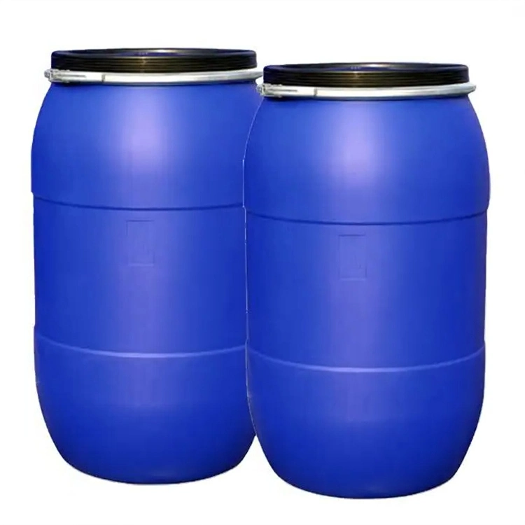 Горячая продажа HDPE 55 Gallon Blue Drum для химикатов/масла/воды