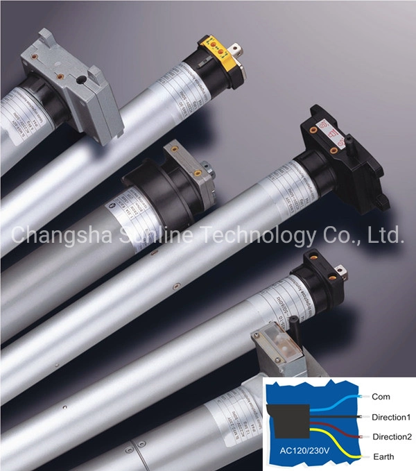 25, 35, 45, 59, 92mm AC Tubular Motor for Roller Blinds, Roller Shutter, Garage Door. Awning