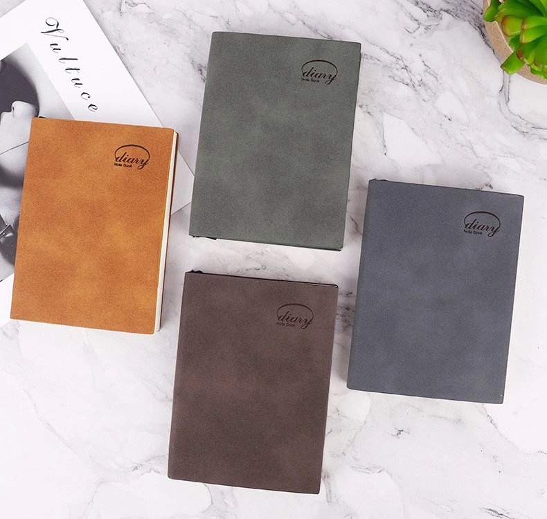 Premium Notebook B5 PU Cover Note Book 80GSM Dowling Paper Diary Notebook Wholesale Stationery&Office Supplies