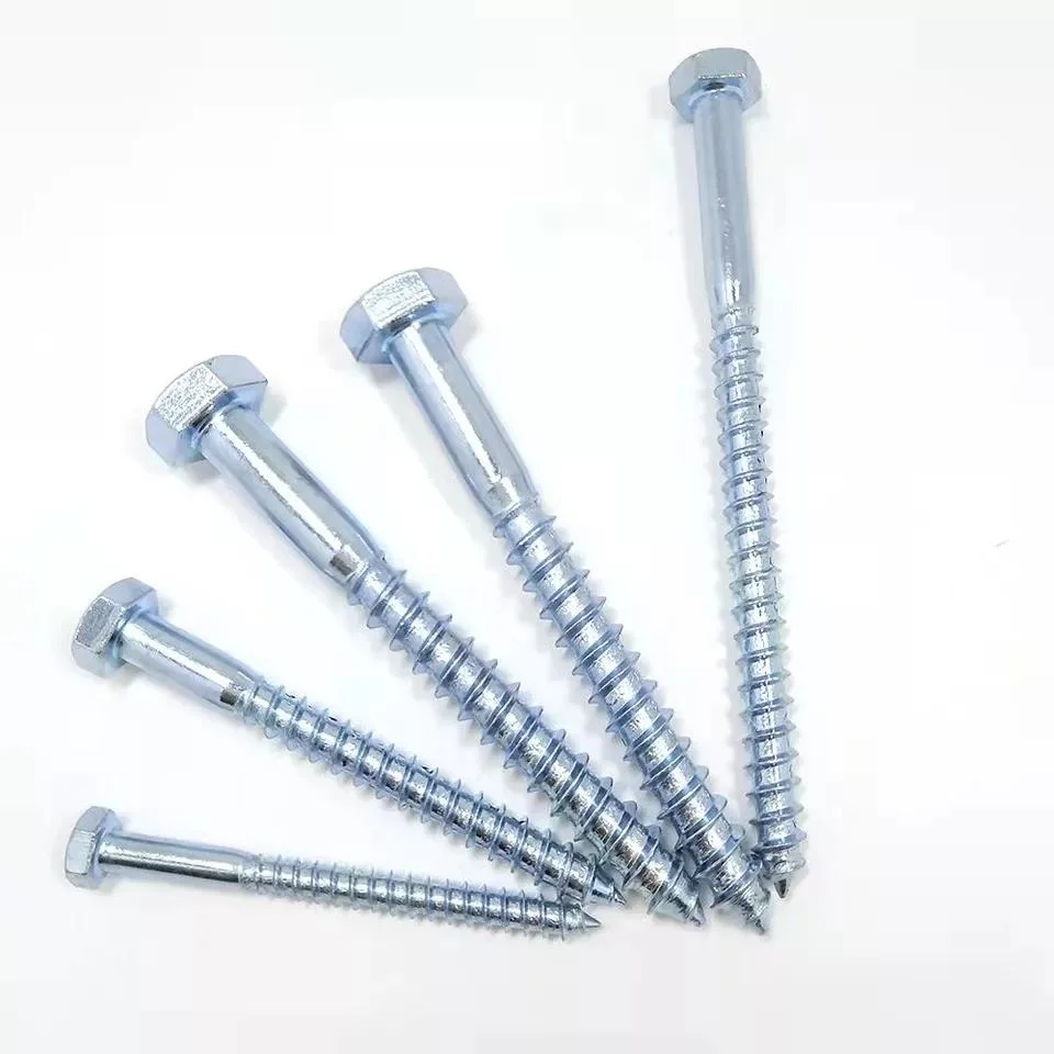 China Fastener Supplier Direct Selling Carbon Steel Wood Screw