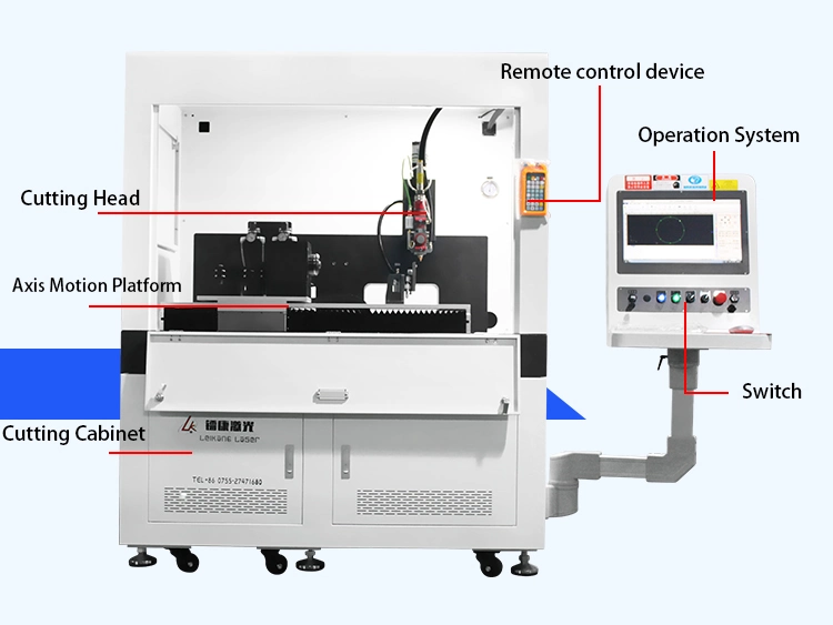 CNC Medical Metal Tube Metal Pipe Fiber Laser Cutting Machine Stent Needle Tube Laser Cutter