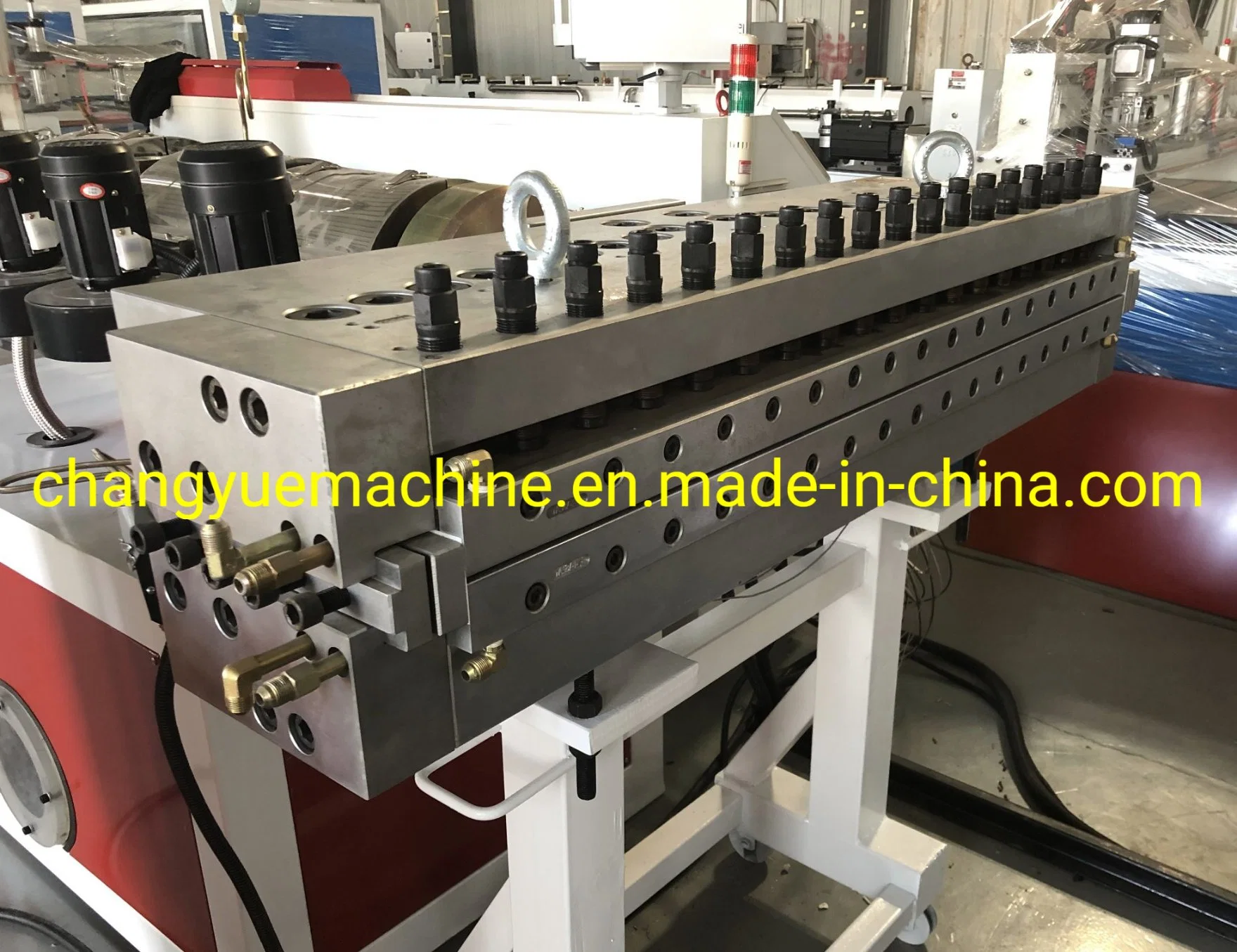 PVC Wood Plastic WPC Profile and Board Extruder Production Line