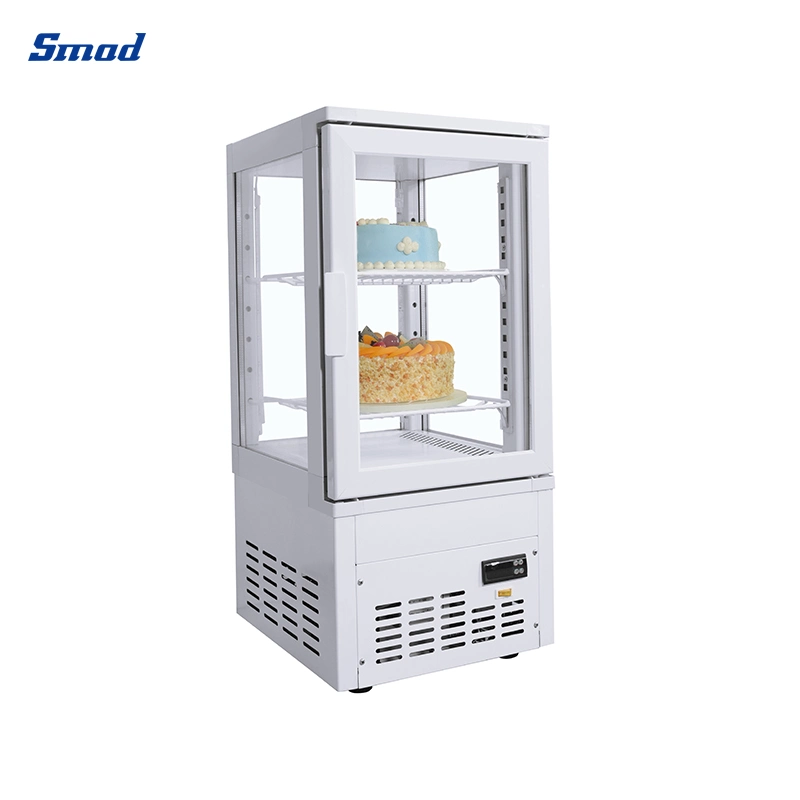 130L Four Glass Sided Display Fridge Showcase