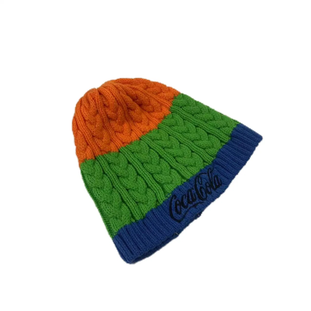 Câble extérieur tricot chaud de la famille des femmes les enfants de tricotage de Beanie Hat desserrés