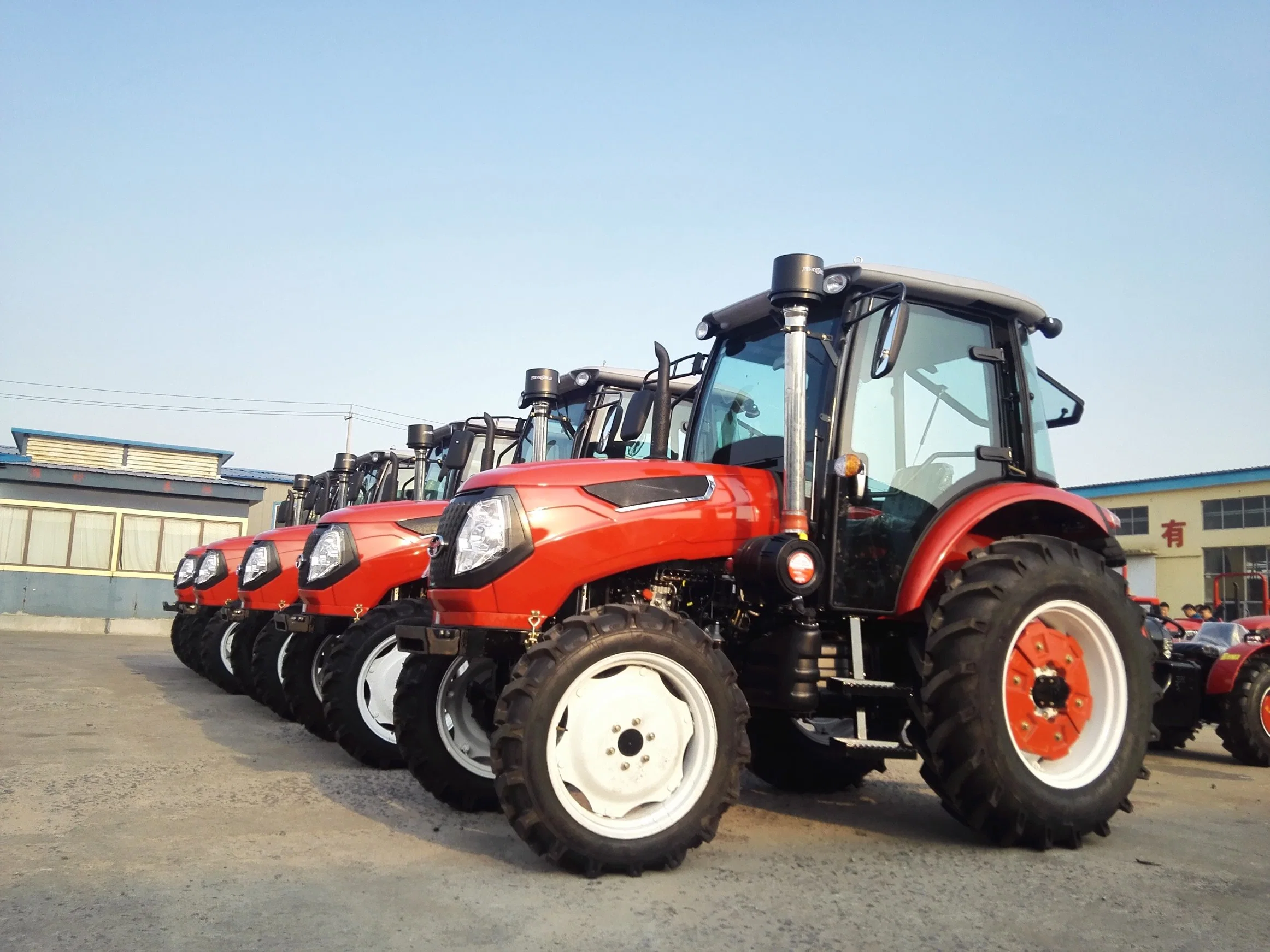 Ce Ceritificated China Taihong 90HP Mini Tractor Farm Machine