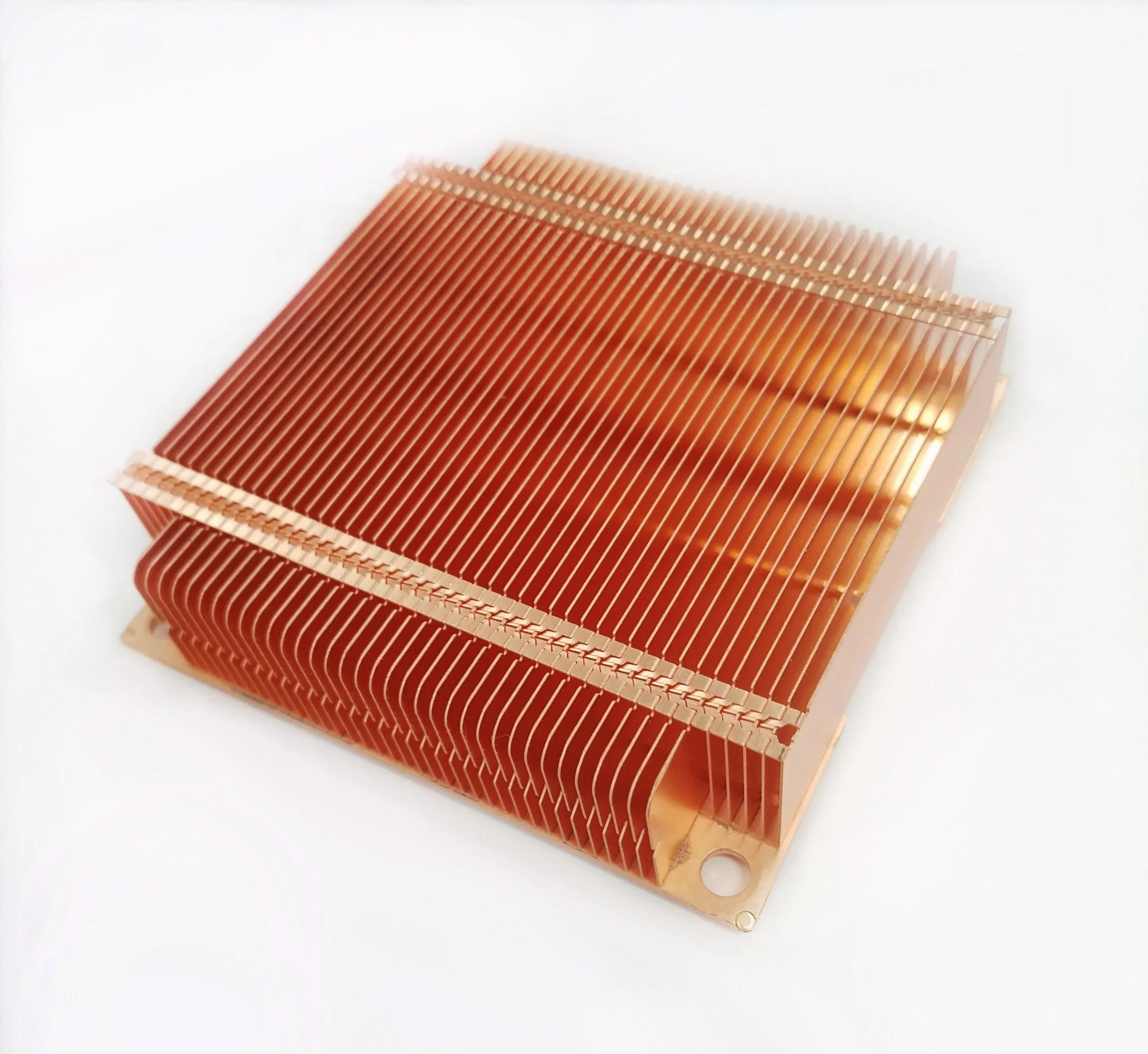 Copper Vapor Chamber Heatsink with Fan for Server Cooling System