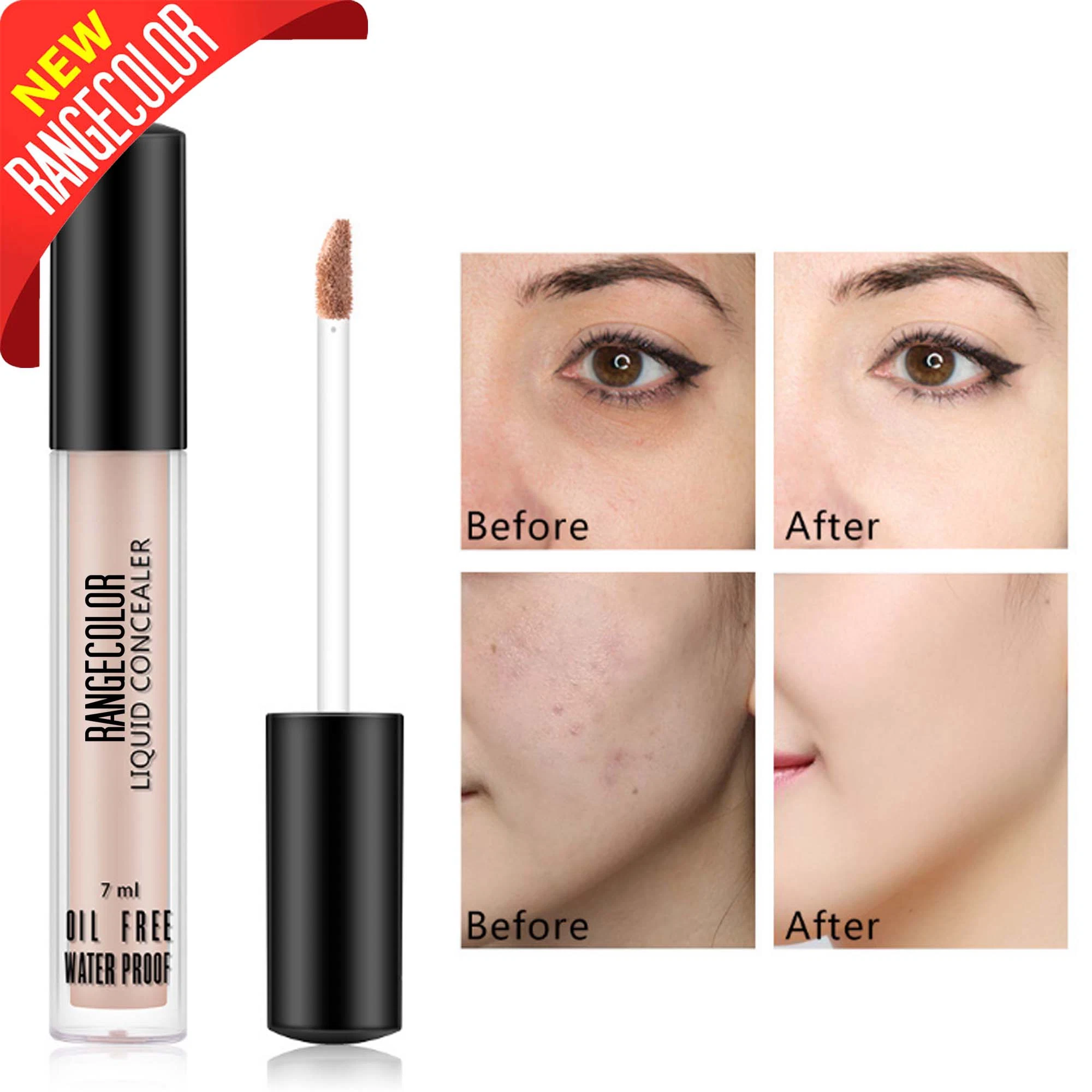 High quality/High cost performance  Full Coverage Concealer Cream with Private Label, Customers' Brand