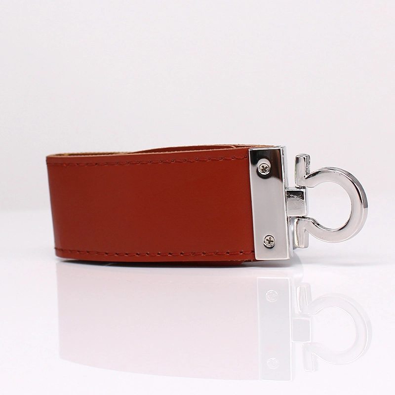 USB 2.0 / 3.0 Pen Drive Logo Leather Key Chain Memory USB Stick