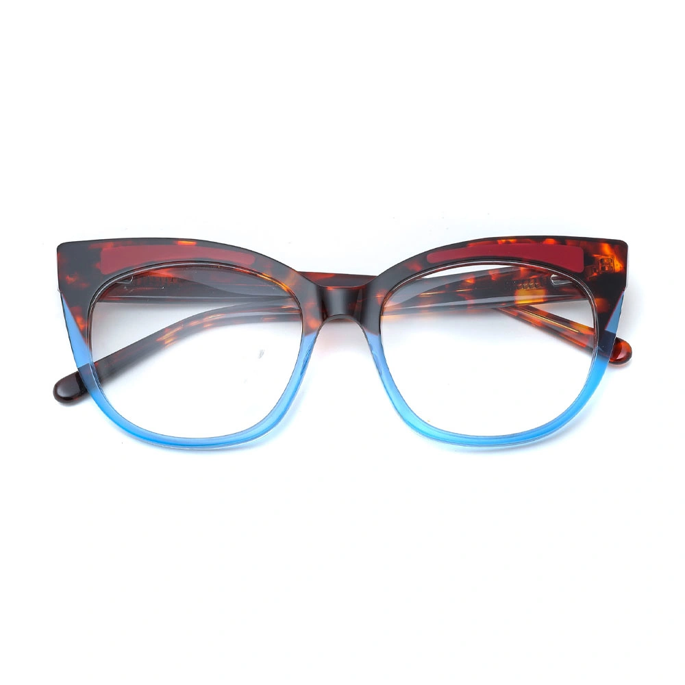 Gd New Arrive Designer Custom Logo Acetate Eyeglasses Women Optical Frames Glasses Colorful Eyewear Frames