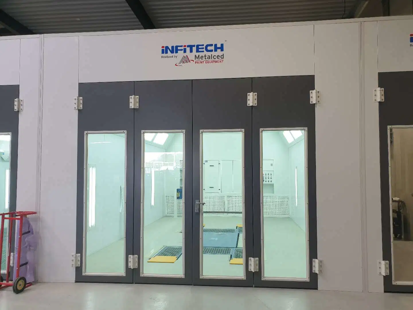 European Standard Spray Painting Booth Painting Equipments