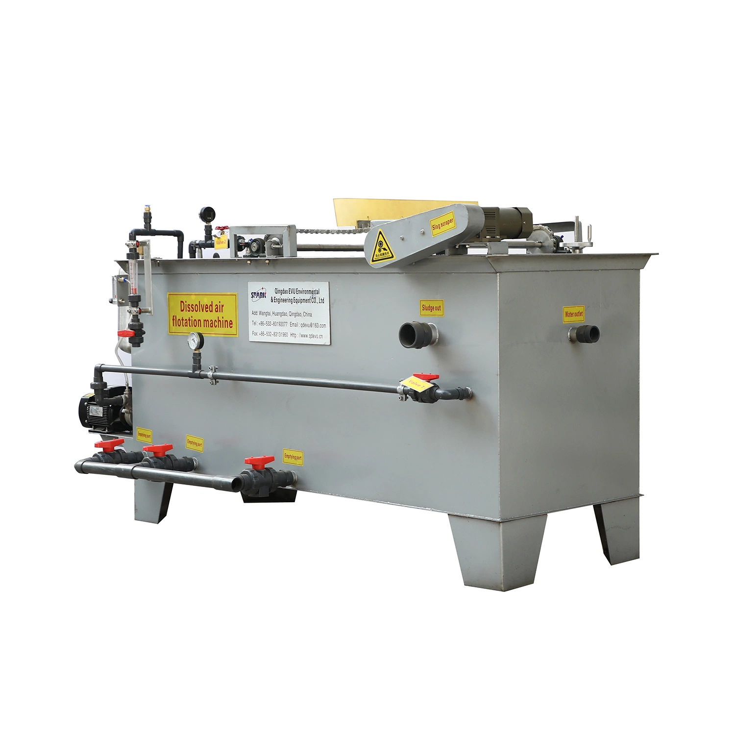 Smart Dissolved Air Flotation System 200lph for Industrial and Domestic Waste Water Treatment