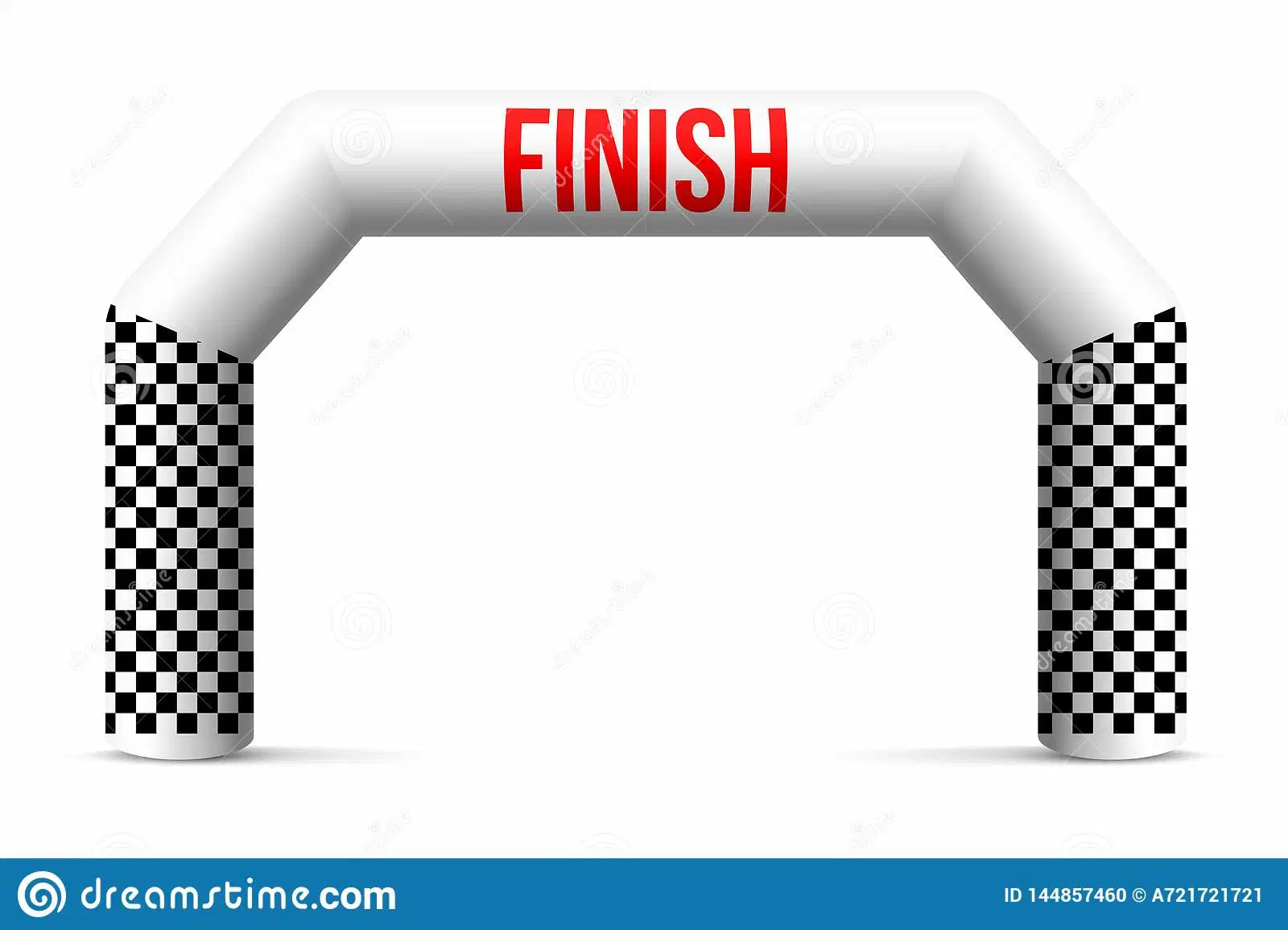 Custom Start Finish Marathon Inflatable Arch