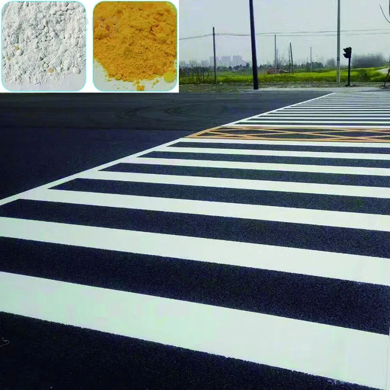 Low-Cost Reflective Powder Coating Yellow White Thermoplastic Road Marking Traffic Paint: Budget Solution for Clear Road Markings