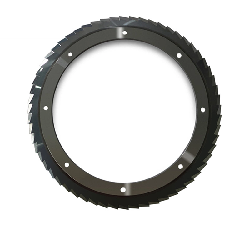 Circular Scuttering Machine Knife Serrated Blade Saw Blade Used for Cutting Bamboo Structures