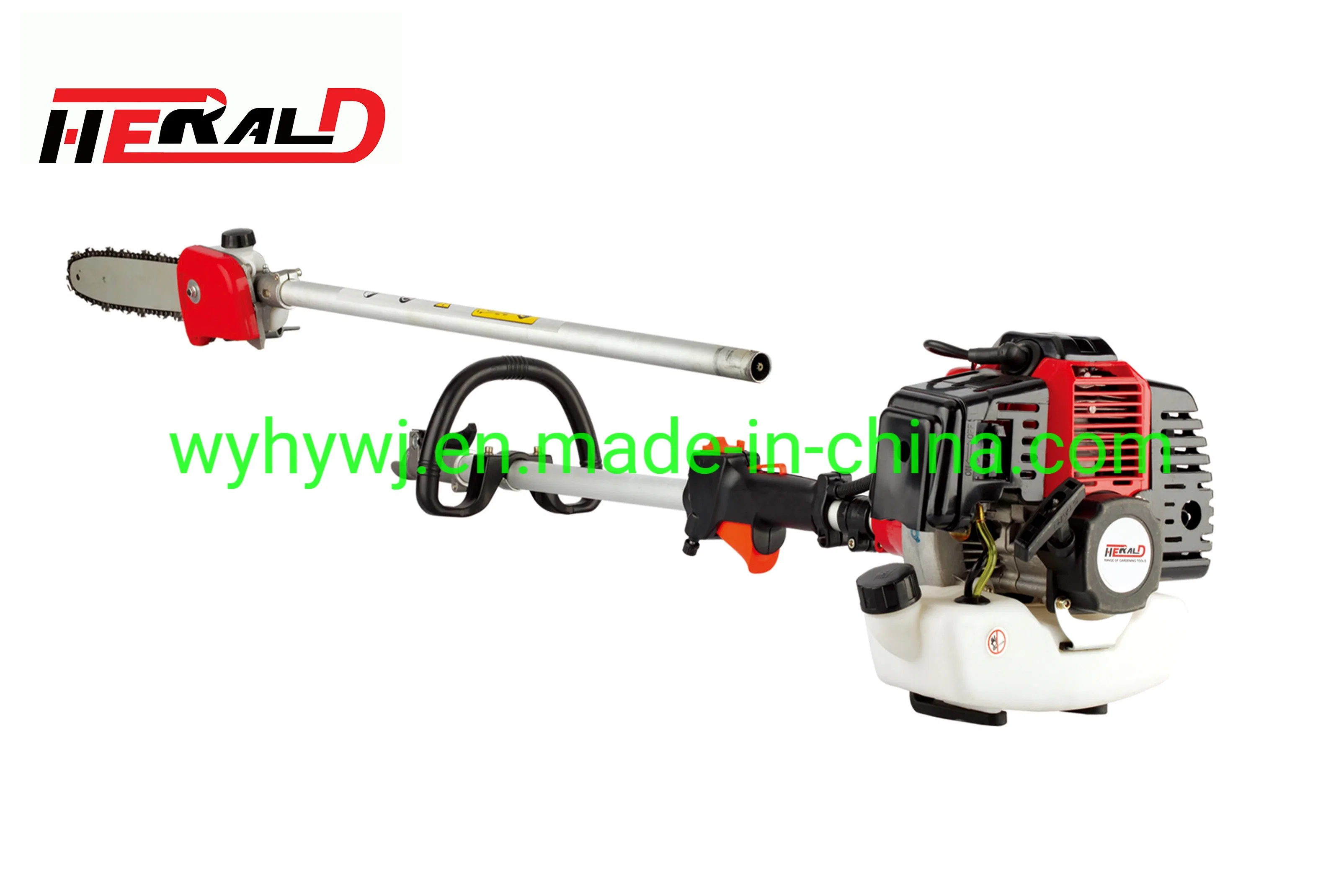 Professional 2 Stroke Good Quality 4 in 1 Multifunction Gasoline Brush Cutter Hy-325 Cut The Grass Easily Garden Tool