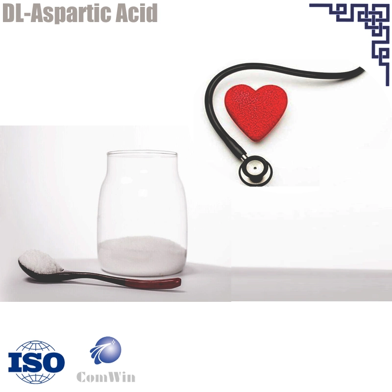 Amino Acid - Dl-Aspartic Acid CAS 617-45-8 - HACCP/ Fssc/ ISO/ Kosher/ Halal - Food Additive/ Pharmaceutical Intermediate