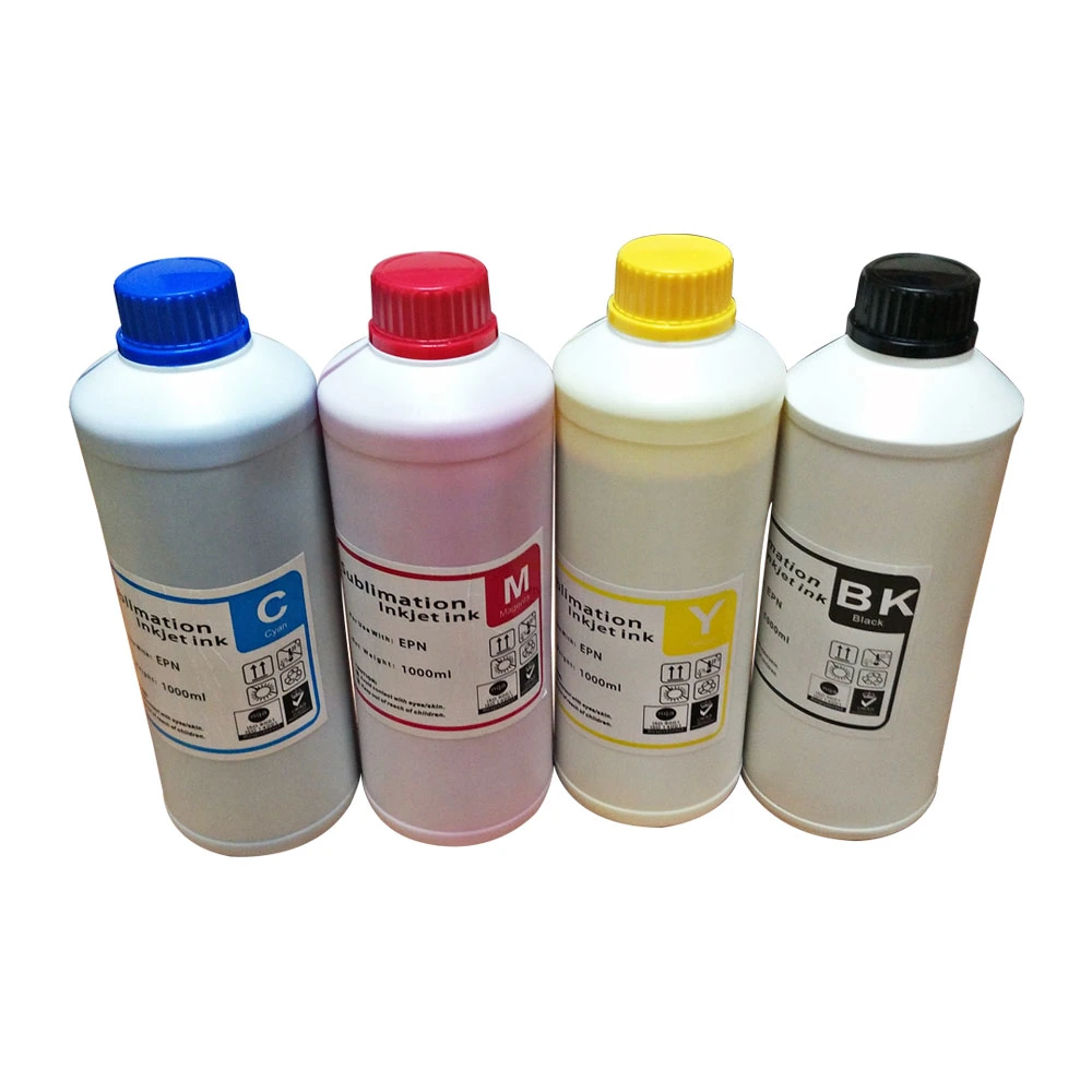 1000ml Sublimation Dtf Pet Film Transfer Inks with Epson Heads for Textile and Garment Printing